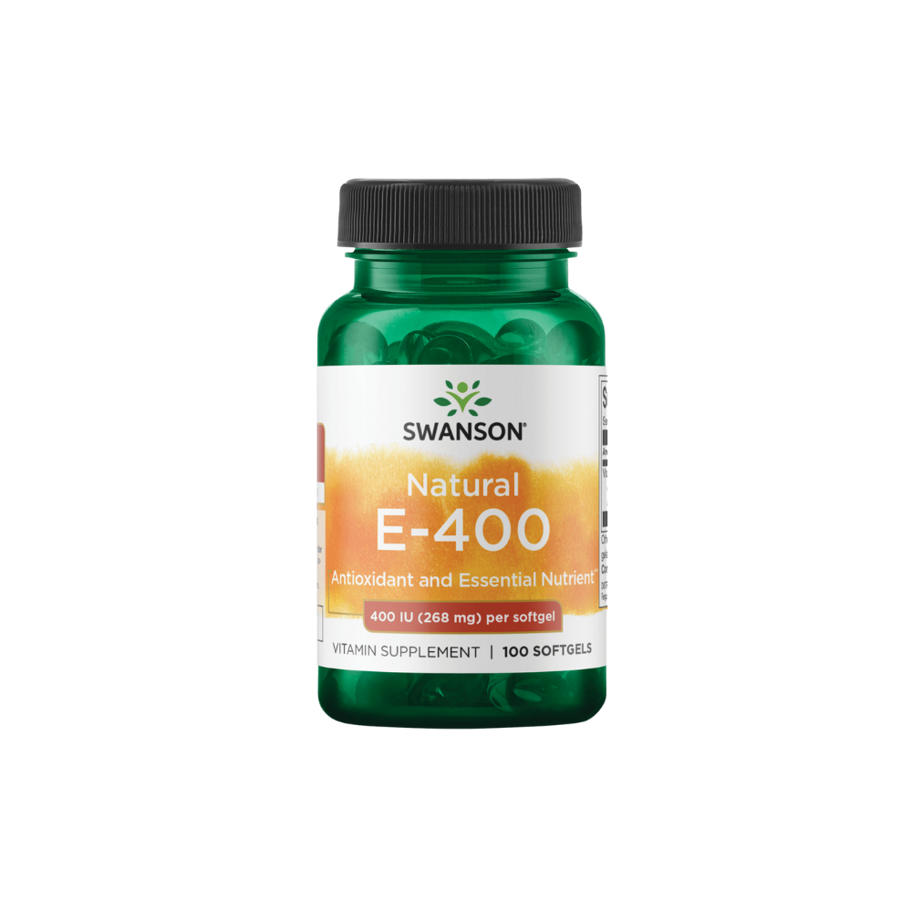 SWANSON NATURAL E-400 400IU (268MG) A100-1
