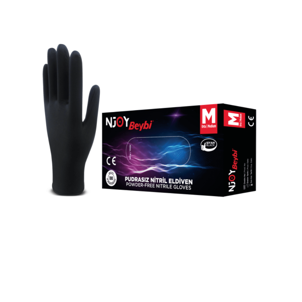 BEYBI NITRILE GLOVES FREE POWDER A100-1