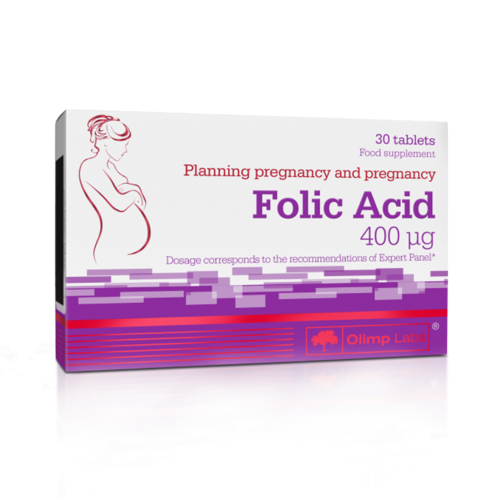 FOLIC ACID 400 MG TBL A30-1