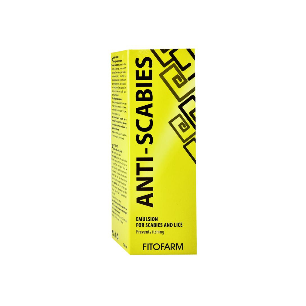 FITOFARM ANTI-SCABIES EMULSION FOR SCABIES AND LICE 100ML-1