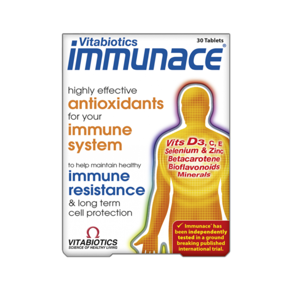 VITABIOTICS IMMUNACE TBL A30-1