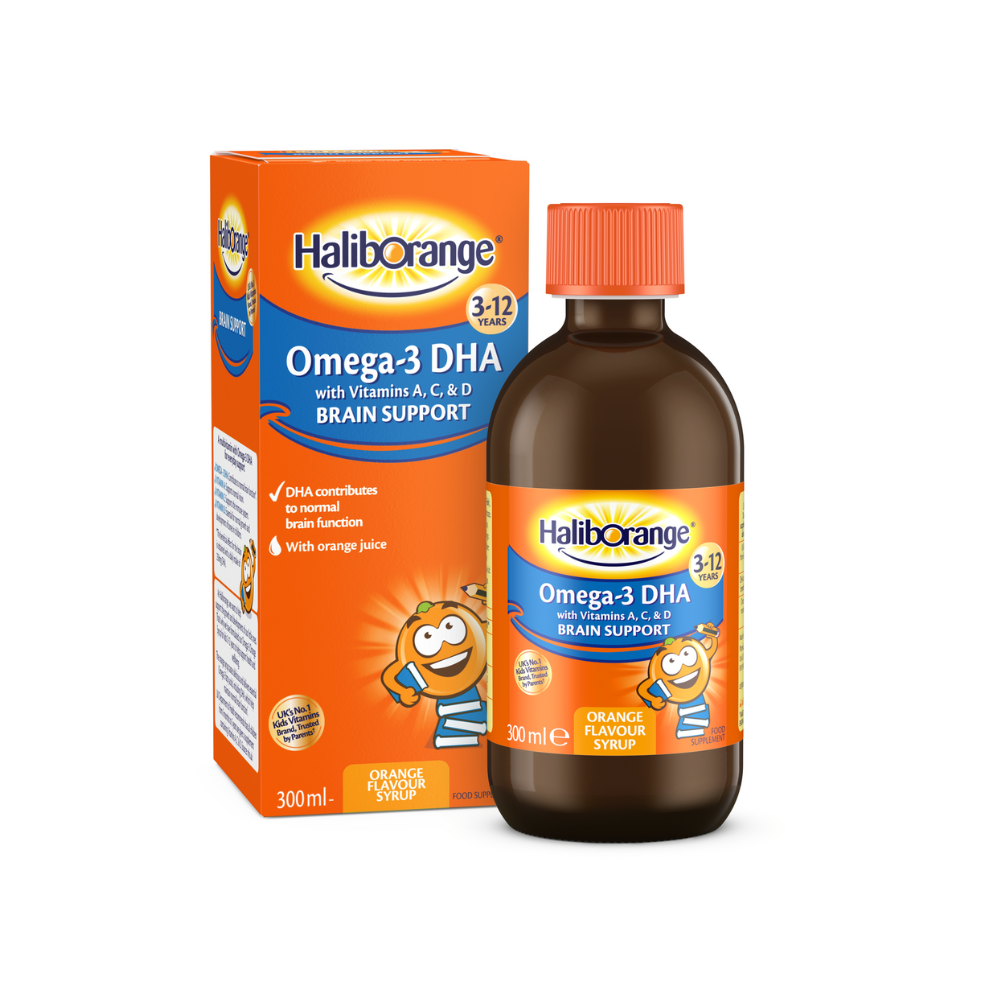 HALIBORANGE OMEGA-3 BRAIN SUPPORT SIR 300ML-1