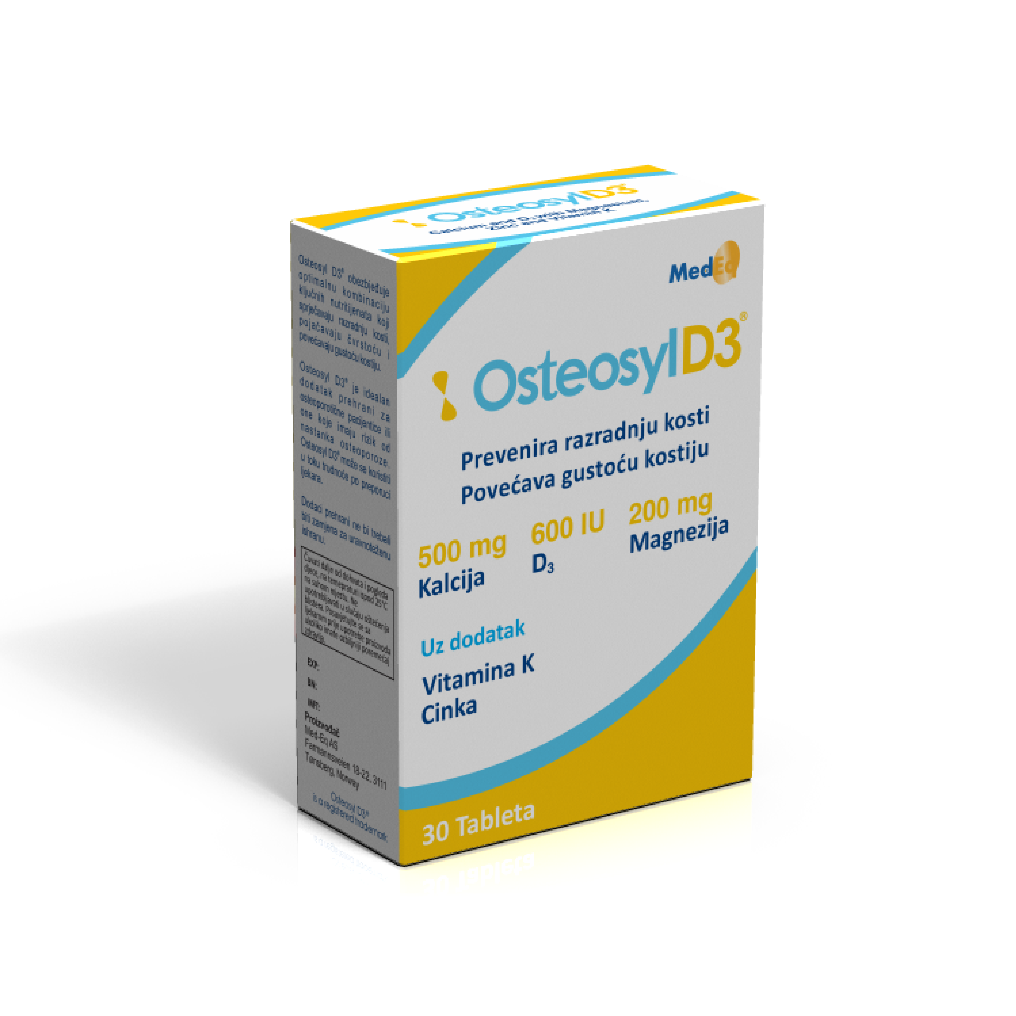 OSTEOSYL D3 + 4 VITAMINS TBL A30-1