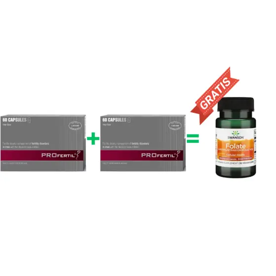 BUY 2 GET 1 FREE PROFERTIL / SWANSON FOLATE SET photo 1