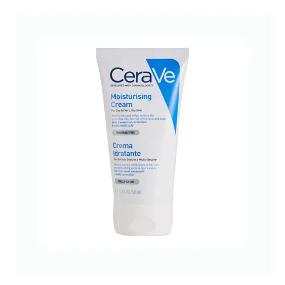 CERAVE MOISTURISING CREAM FOR DRY SKIN 50ML photo 1