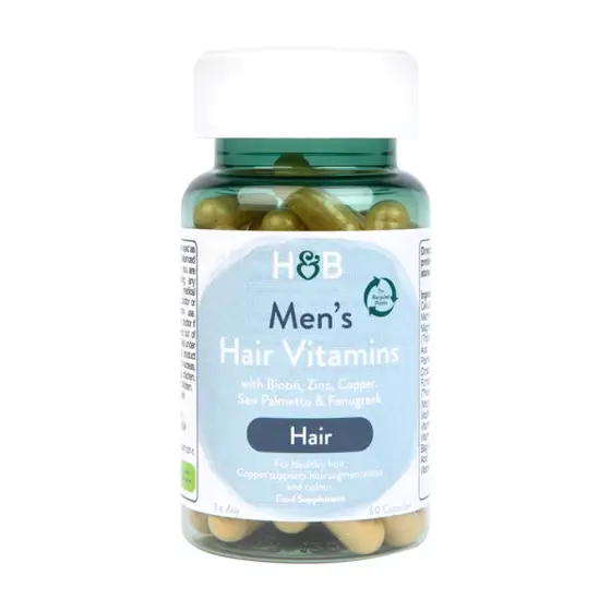 HOLLAND BARRETT MEN'S HAIR VITAMIN CPS A60 photo 1
