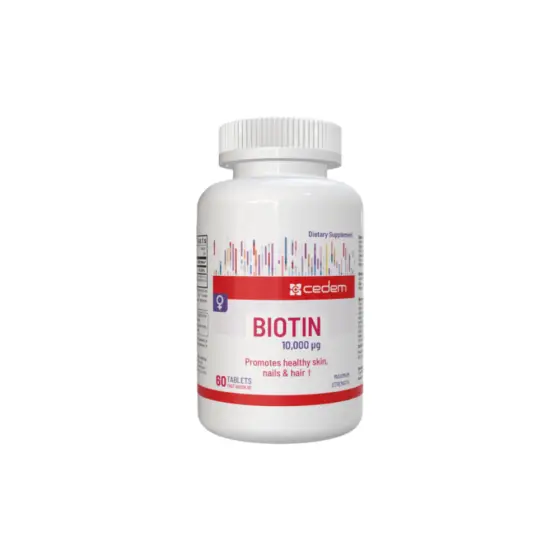 CEDEM BIOTIN 10.000MCG TBL A60 photo 1