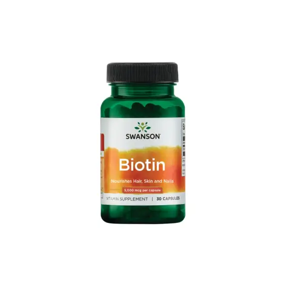 SWANSON BIOTIN 5000MCG CPS A30 photo 1