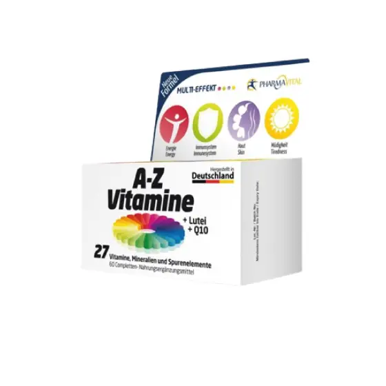 PHARMAVITAL A-Z VITAMINE TBL A60 photo 1